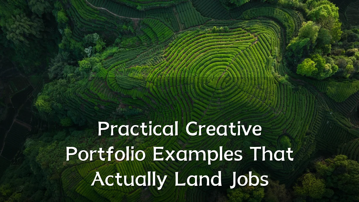 Practical Creative Portfolio Examples That Actually Land Jobs