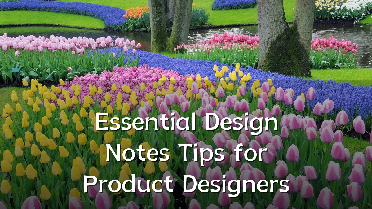 Essential Design Notes Tips for Product Designers