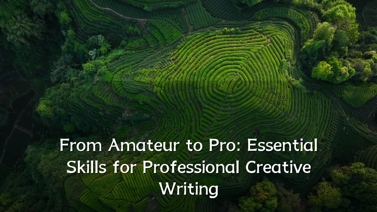 From Amateur to Pro: Essential Skills for Professional Creative Writing