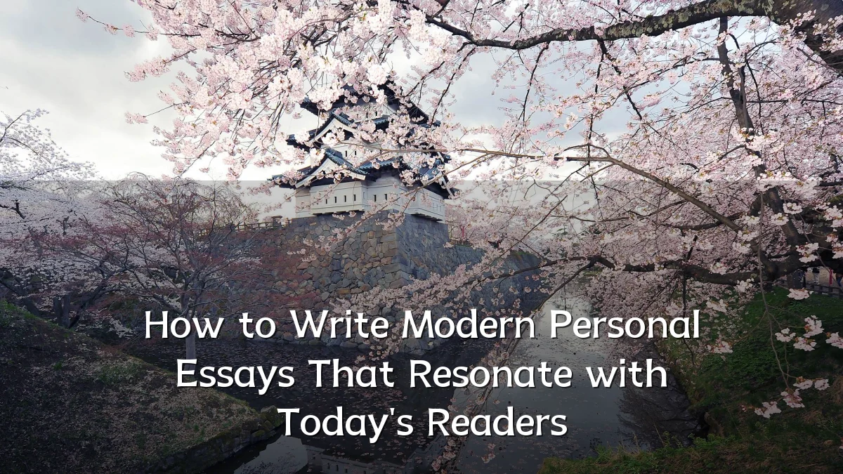 How to Write Modern Personal Essays That Resonate with Today's Readers